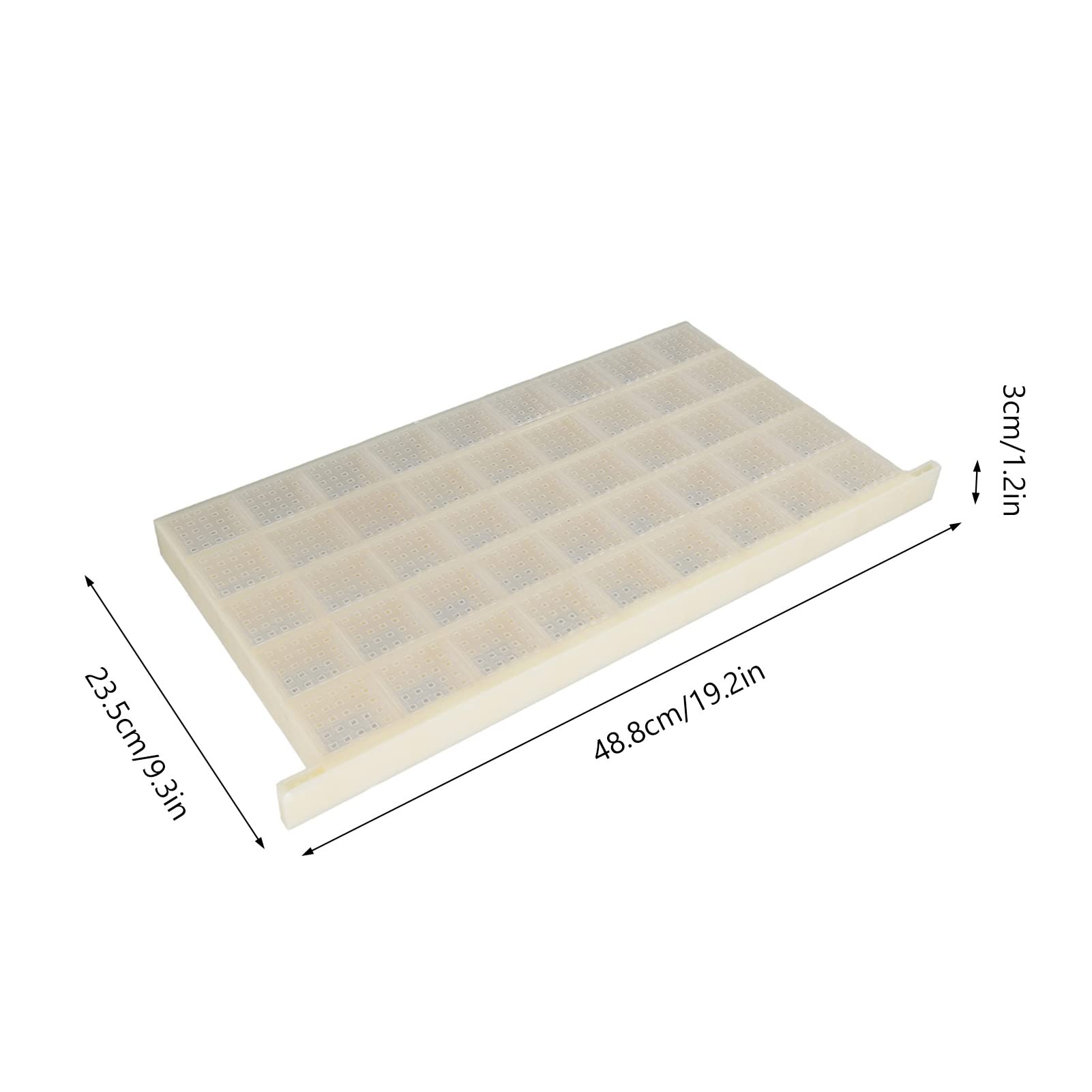 Cage à Reine des Abeilles, Boîte D'élevage D'abeilles, Cages en Plastique pour Reine des Abeilles, Attrape-repère de Marquage de la Reine des Abeilles, Attrape-apiculture pour la Solation de L'équipem