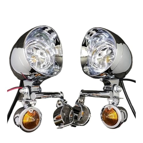 Clignotant moto universel homologué avec indicateur LED dynamique défilant