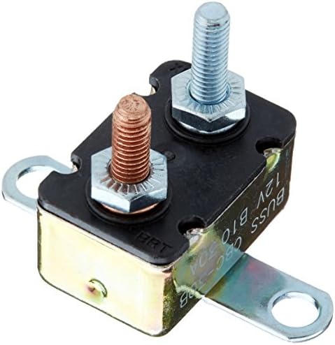 Bussmann CBC-30B Circuit Breaker (Type I Heavy Duty Automotive with Stud Terminals and Bracket - 30 A), 1 Pack