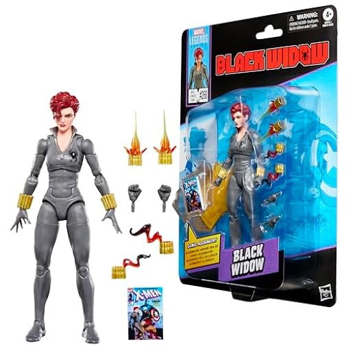 Marvel Legends Series, Viuda Negra, Figura de acción | Ya disponible en tu tienda friki favorita! En mundofriki.es!