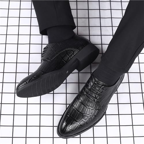 Men’s Premium Leather Oxford Lace Up Shoes Comfortable Design Ideal for Business and Office3