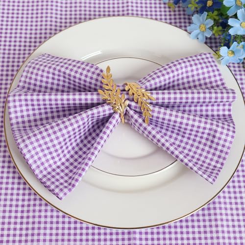 Servilletas de Tela Checkered 18x18 Pulgadas Pack x6 miniatura 4