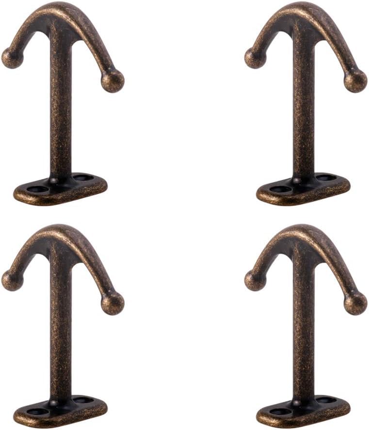1 Pc Di Legno Di Legno Appendiabiti Da Parete in Legno Appendi Zaino Ganci Appendiabiti Pesanti Appendiabiti Per Utensili Ganci Per Asciugamani Da Parete Chiave Guida Rame