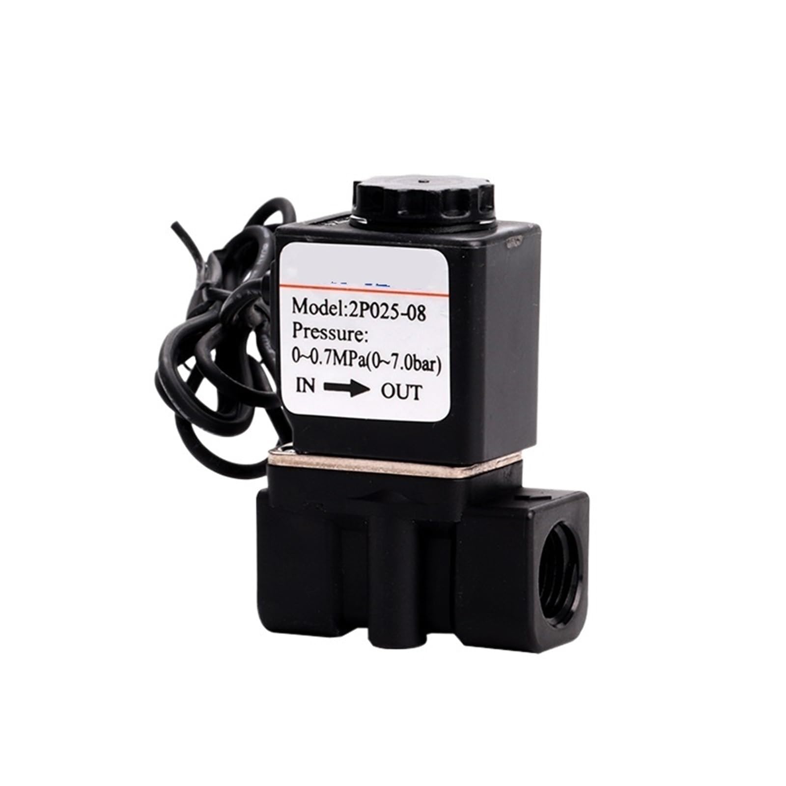 Électrovanne 2P025-06 normalement fermée étanche AC220V à faible consommation