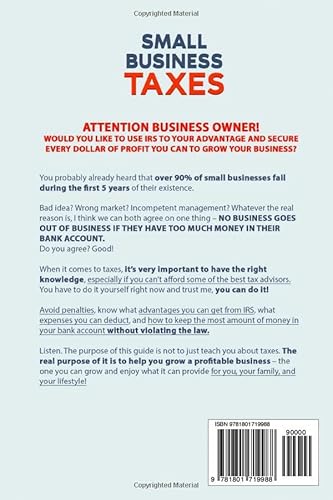 Small Business Taxes: The Most Complete And Updated Guide With Tips And Tax Loopholes You Need To Know To Avoid Irs Penalties And Save Money #TOP1