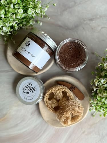 Batti & Co. Detan Brew Body Scrub | Cream Based Non Foaming Scrub...