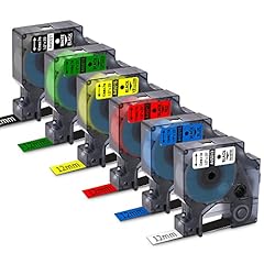 Black/Yellow/Blue/Red/Green/White Tape