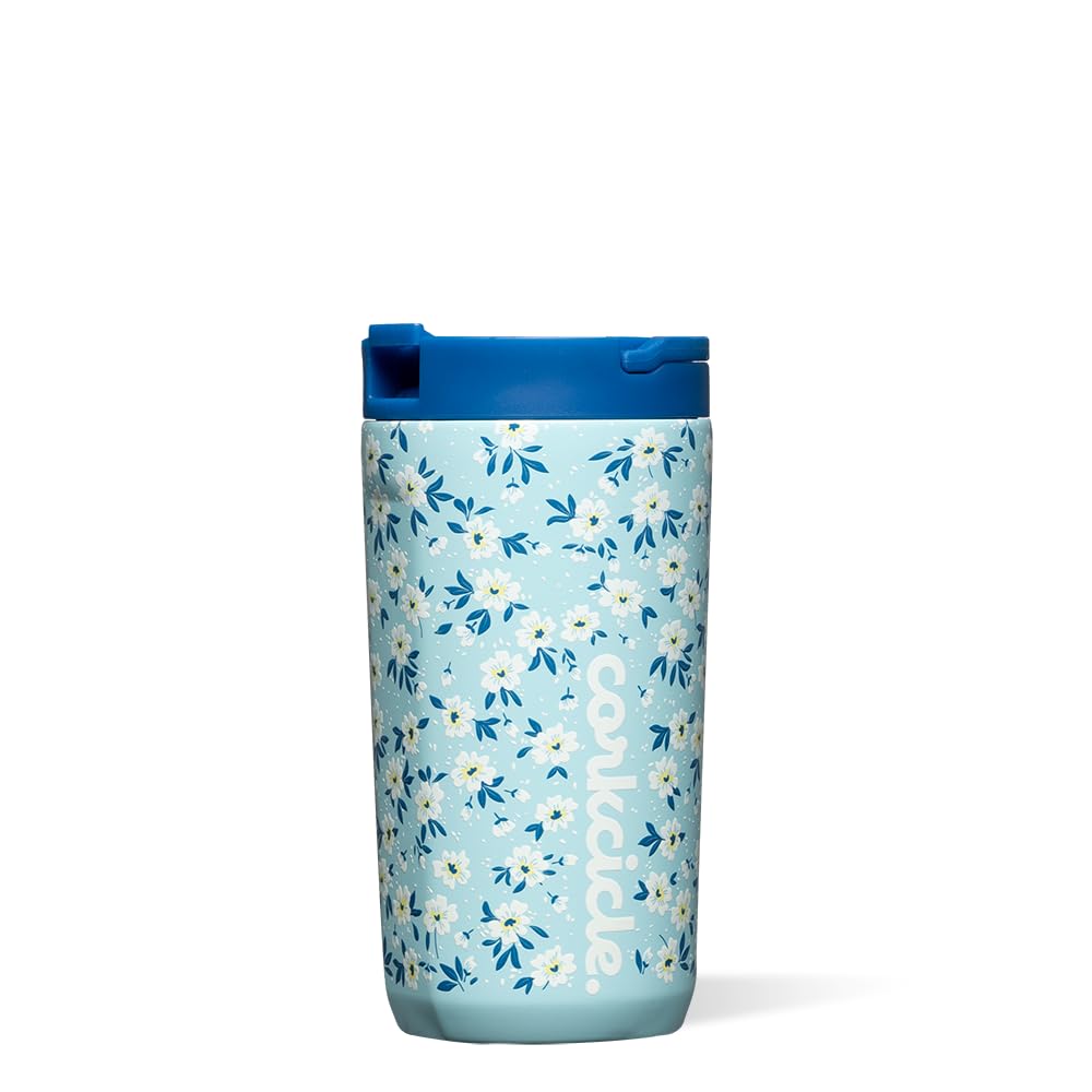 Corkcicle Kids Cup 12oz / Ditsy Floral Blue