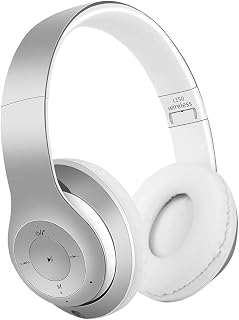 YingStar Bluetooth Wireless Over Ear Headphone Wired Portable Foldable On Ear Headphone Microphone Noise Cancelling Stereo Headset For Kids Boys Women Men PC Laptop Computer TV iPhone iPad