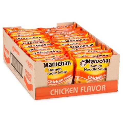 Maruchan Ramen Chicken Noodle Soup, 3 Oz (Pack of 24) Cover