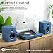 Victrola Fully Automatic Bluetooth Turntable w Audio Technica ATN3600L Cartridge, Automatic Repeat Function, 2-Speed Vinyl Record Player, Wireless Bluetooth Streaming, Preamp & Aluminum Platter Green