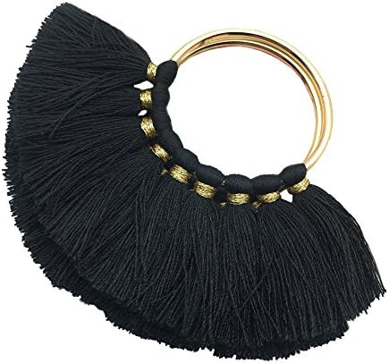 CHENGRUI 5CM Tassels Earrings Accessories For Jewelry Making,Diy,Jewelry Accessories,Pack of 2 Pcs (L8302)