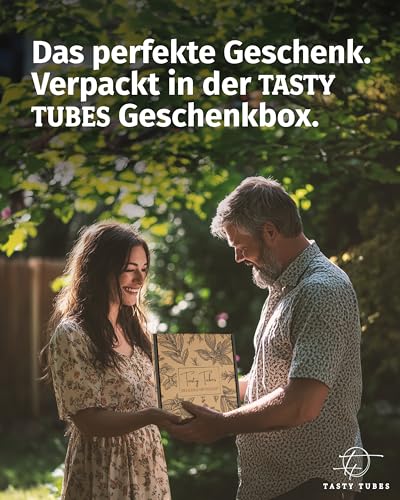 Tasty Tubes - Delicious Dip Delight - Gewürz-Set - Besonderes Geschenk für Männer & Frauen - 10 verschiedene Dip-Gewürzmischungen zur eigenen Zubereitung - Geschenkbox für Koch-Begeisterte