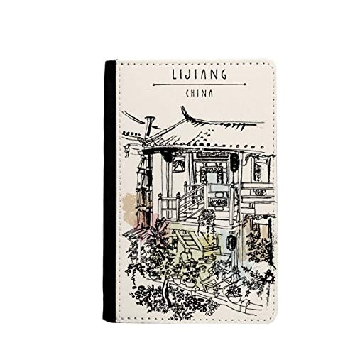Portefeuille de voyage Dali China et porte-passeport design pour homme et femme