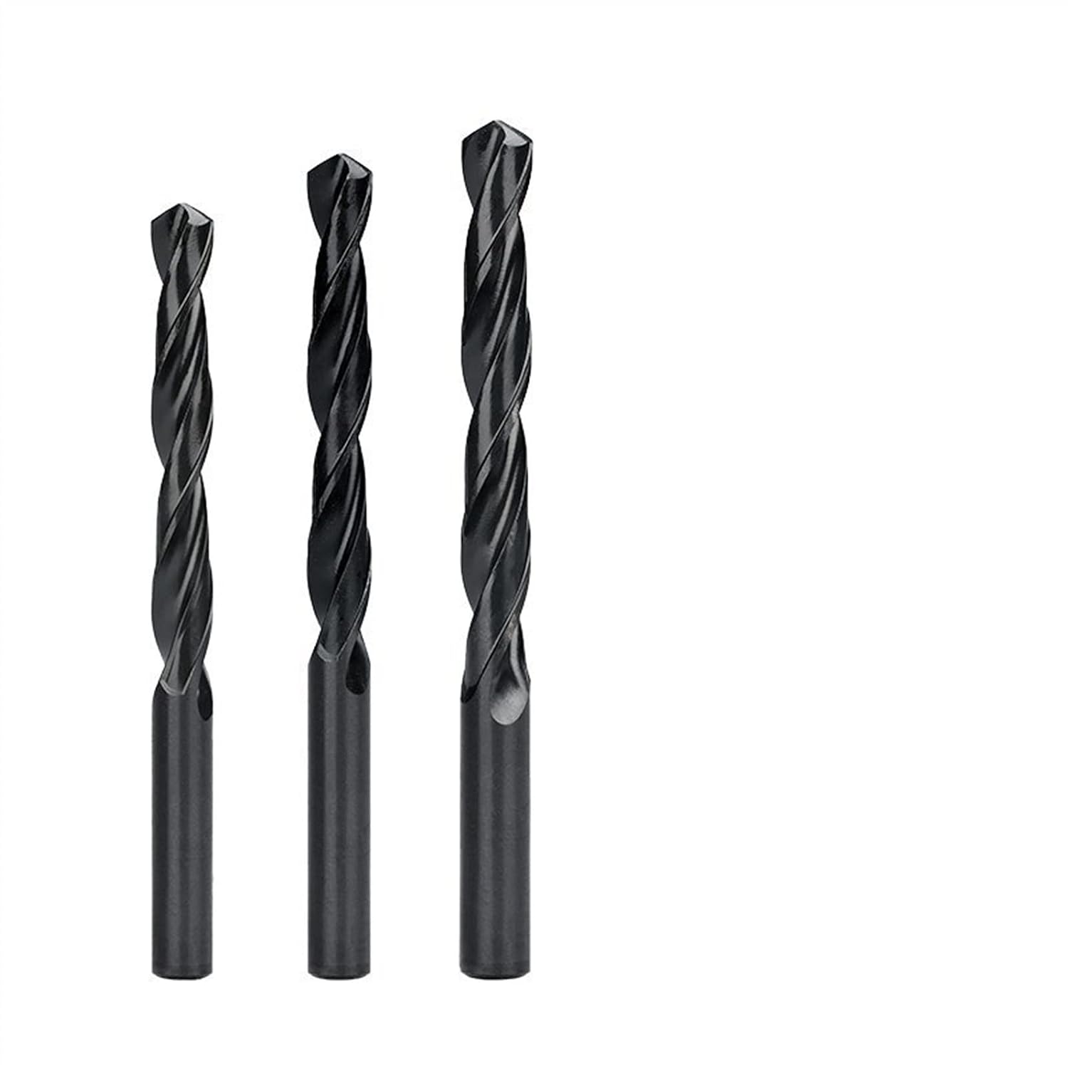 Drill Bit 1.0-14mm Nitride Coating Twsit for Wood Metalwoerking Drilling Hole 5Pcs(8.3mm)