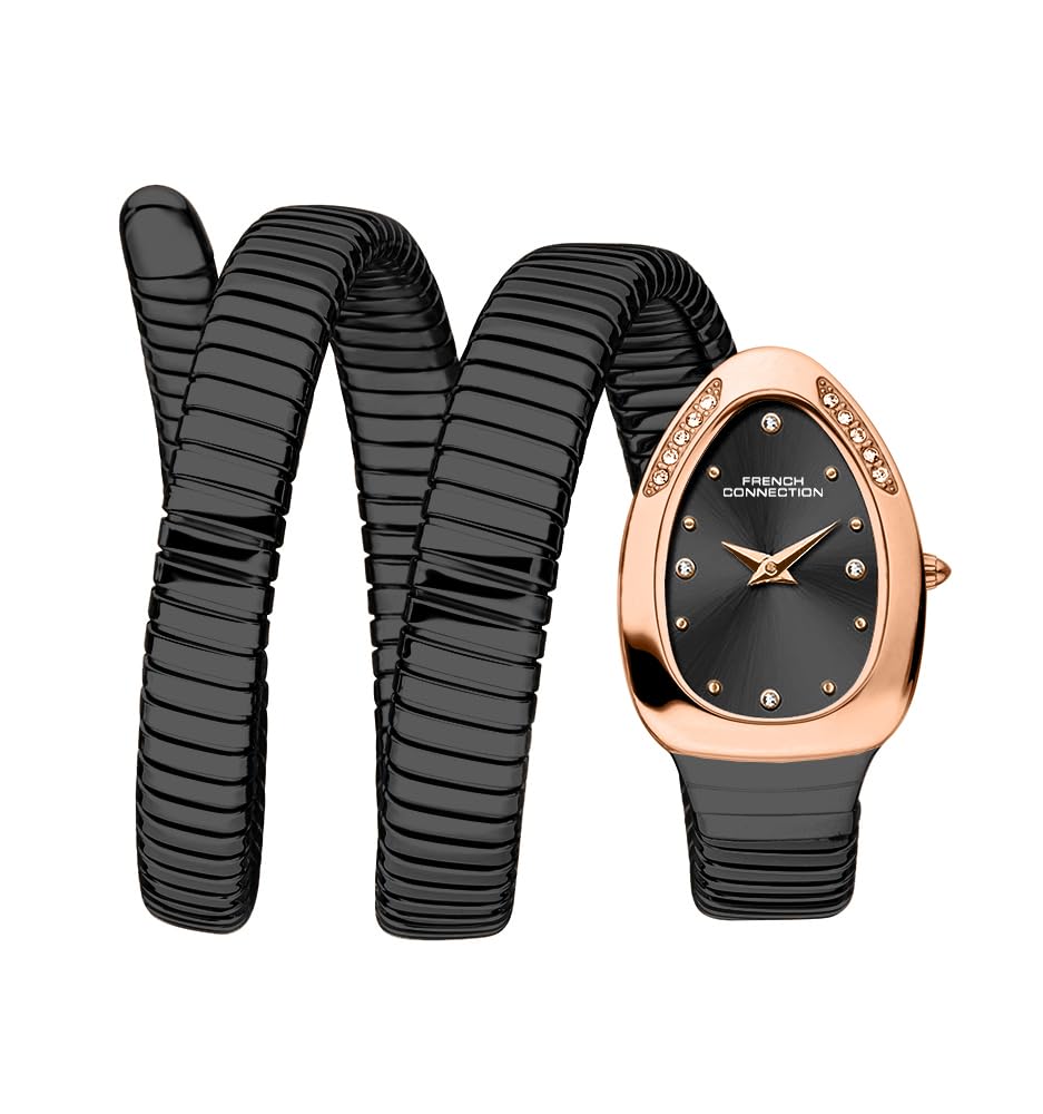 french connection Analog Black Dial Women's Watch-FCN0110BM-picture-43