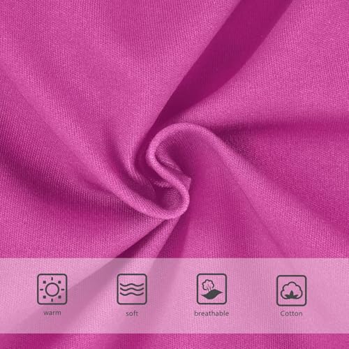 Joisal Toddler Underwear Floral 2t Cotton Little Girl Panties Cartoon Briefs Underpants Magenta Pink Red3