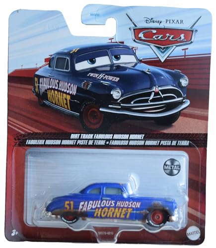 Funko, Toy Disney Pixar Cars Dirt Track Fabulous Hudson Hornet, metal