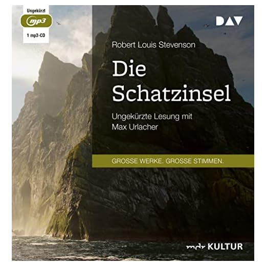 Die Schatzinsel: Ungekürzte Lesung mit Max Urlacher (1 mp3-CD)