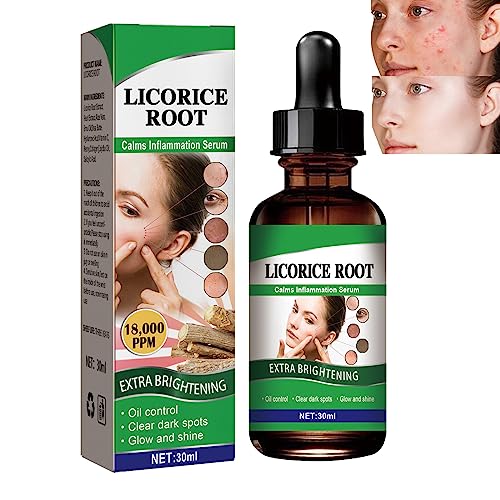 Whitening Rejuvenating Essence,Licorice Extract Whitening Essence,Women Face Firming Tightening Serum,Licorice Extract Wrinkle Removal Essence,Moisturizing Fast Absorbing,Brightness Bloom Young Skin