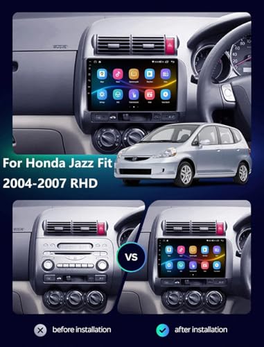 Radio de coche 2 DIN para Honda Jazz con Mirror Link y Bluetooth 2