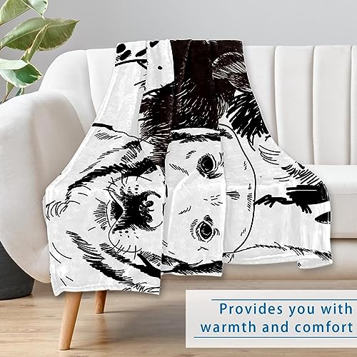 Couverture chaude haut de gamme Zinenhund confortable 150x100 - 7
