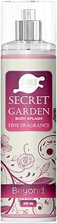 Beyond Secret Garden Body Splash – 250 ml | Refreshing Floral Fragrance Mist | Long-Lasting Body & Hair Mist