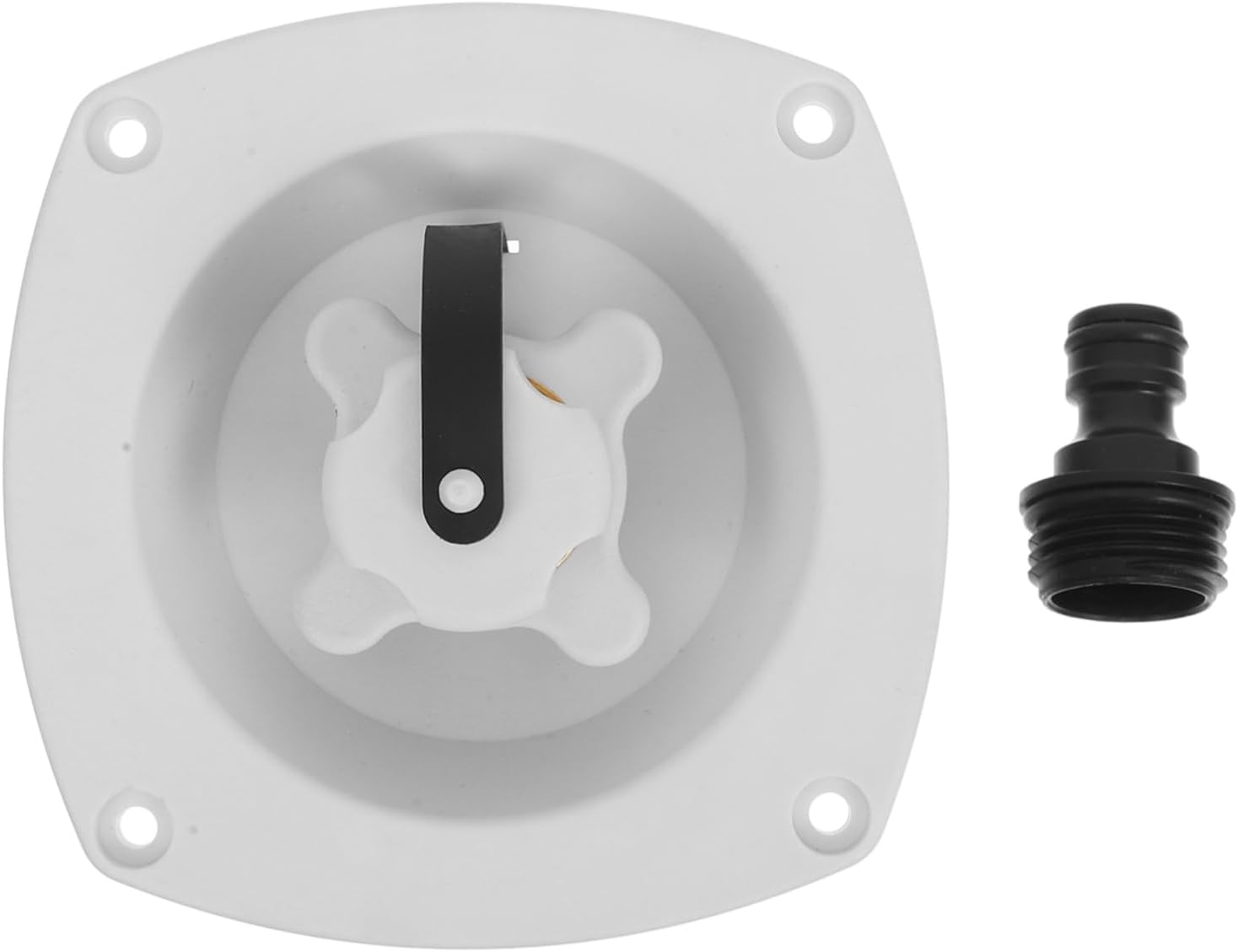 Rv Water Fill Inlet Cap Durable Construction for Trailers and Campers Prevents Leakage Stylish Design for Rv and Yacht Easy to Install Water Inlet Accessory