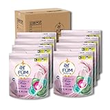 【韓国1.2億個販売突破】洗濯洗剤 アフューム arfum ローズ ROSE ジェルマジックボール 5in1 柔軟剤入り 大容量 詰替(詰め替え) 日本製 (大容量60粒×8袋)