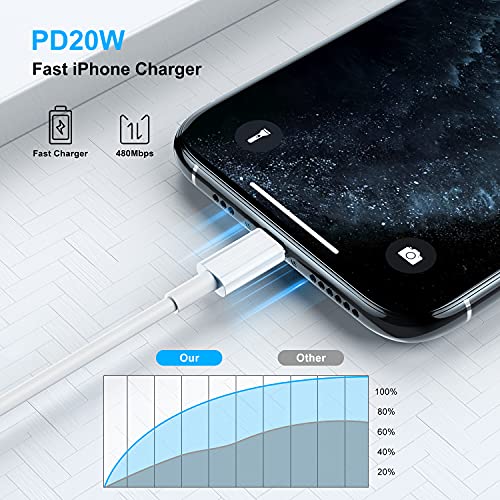 Long Iphone 12 13 14 Fast Charger Cable 10Ft,[Apple Mfi Certified] Usb C To Lightning Cable,Type C Port Support Apple Charging Cord For Iphone 14 Pro/14/13 Pro/12 Pro Max/12 Mini/11 Pro/Xs/Xr/Ipad. #TOP4