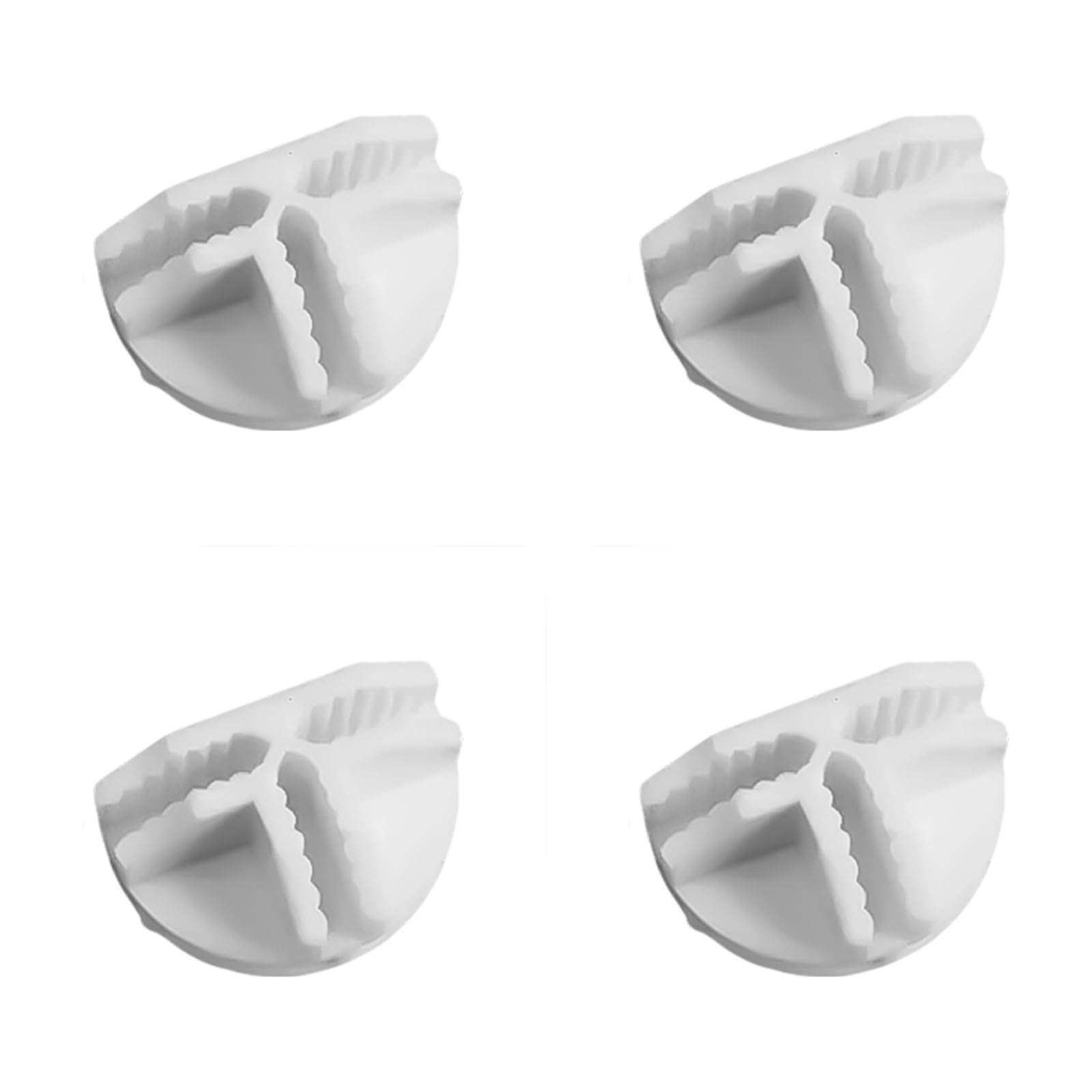 Tsophreniq 4 Pieces Portable Grids Connectors Accessory Decoration for Multipurpose Use Household and Storage Solution Closet Accessory