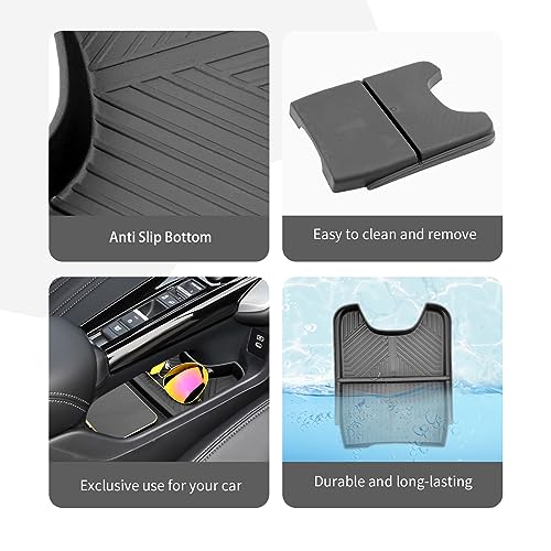 Image of CDEFG 2023 2024 2025 2026 2027 HR-V Center Console Organizer Lower Console | for 2023-2026 2027 Honda HRV HR-V Lower Console Tray Storage Box Floor Tray HR V Interior Accessories (Lower Console)
