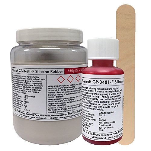 Polycraft gp-3481 F RTV SILICONE Mould making kit