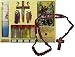 7 In One Holy Water, Soil, Oil, Cross, Incense, Candle & Icon Big Jerusalem Set from the Holy Land