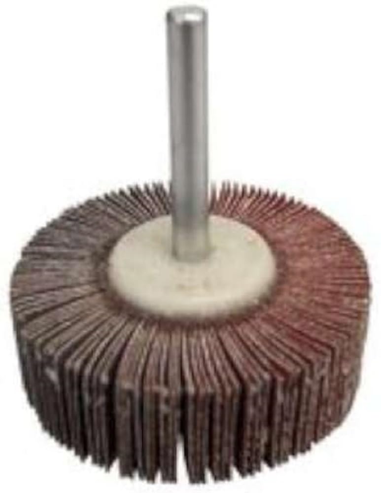 CALFLEX RV3010/6.320 - Ruedas mil hojas con vástago RV (diameter Ext. 30 mm; Espesor 10 mm; Vástago 6 mm; Grano 320)
