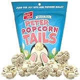 Sweet and Salty Popcorn Balls, Resealable Gluten Free Snack Bag, Gourmet Easter Basket Stuffer for Boys and Girls, 5 ounces