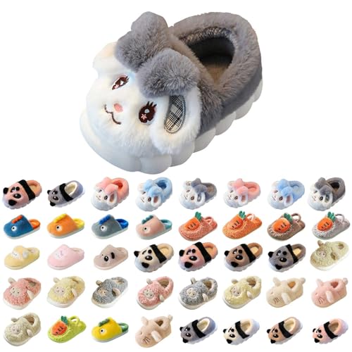 Generisch Hausschuhe Kinder Junge Mädchen Winter Warme Plüsch...