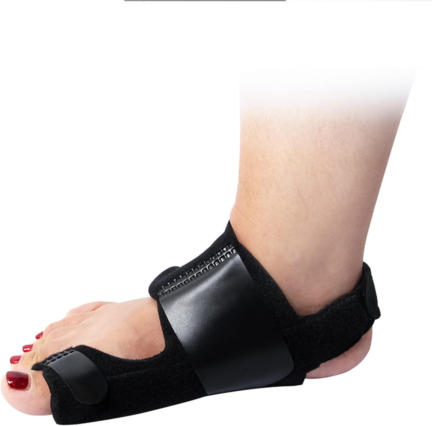 Bunion Brace, Big Toe Separator, Hallux Valgus Brace Bunion Splint Foot Correction Tool for Toe Pain Relief(Black)
