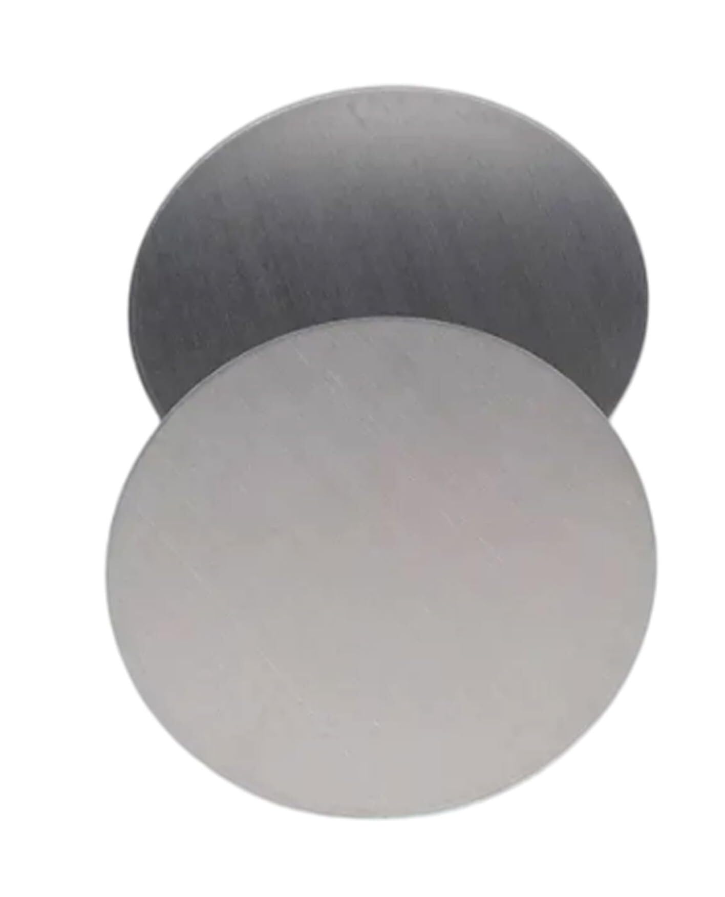Plaque ronde en aluminium 6061, 2 pièces, épaisseur 5Mm, diamètre 100Mm à 300Mm, feuilles métalliques polyvalentes for l'industrie et les projets de bricolage(250mm)