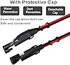 KUNCAN 25FT Sae to Sae 2 Pin Extension Cable DC Power 16awg Heavy Duty Battery Quick Disconnect/Connect Wire Harness Connectors with Dust Cap battery charger cable #4