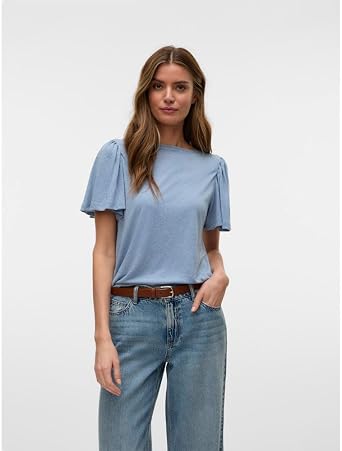 Vero Moda Ilma Débardeur Col en V sans manches Femmes
