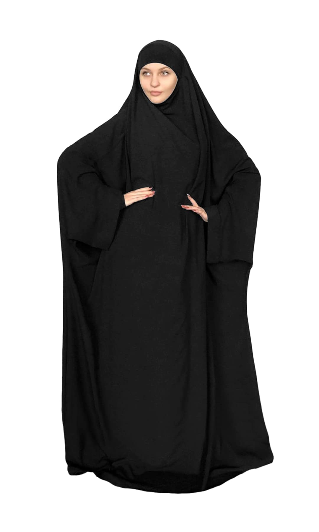 Islamitische Kleding Gebed Jurk Met Hoofddoek Islamitische Gebed