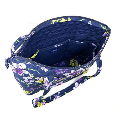 Image of Quilted Shoulder Tote Bag Handbag