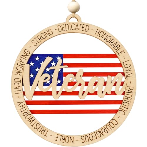 Veteran Ornament, US Veteran Christmas Ornament, Boyfriend, 250th Anniversary, New Year Gift, Military Army Veterans Gift, from Wife, Daughter, Son