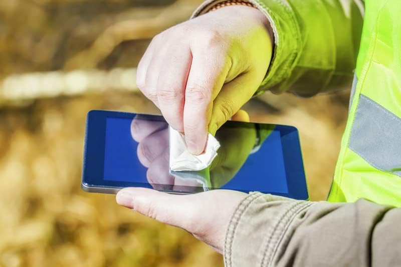 Miniatura 4 de MG Chemicals Toallitas secas para electrónica, sin pelusas, 6 x 8 pulgadas, 100% poliéster no tejido, 110 toallitas por bañera