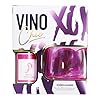 Buy the Vino Chic Wine Gift Set with Barefoot White Zinfandel and Iridescent Stemless Glass for Special Occasions – Blue Tree