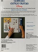 Mickey's Birthday Surprise (Deluxe Sound Story) 030774003X Book Cover
