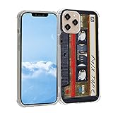 Retro for iPhone 12 Pro Max Case Boys Girls Teens Men Women,Vintage Cassette Tape Retro 80S 90S Classic Retro Music Mixtape Cool Case for iPhone 12 Pro Max,Soft TPU Cute Trendy Case Cover for Gifts