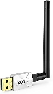 Long Range USB Bluetooth 5.3 Adapter for PC Real Plug & Play Class 1 Bluetooth Dongle EDR 328FT/100M Wireless Transfer Transmitter Receiver for Bluetooth Support Win11/10/8.1(Delicate White)