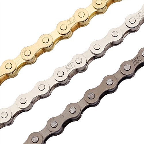 FSC F410 1-Speed Bicycle Chain (1/2 x 1/8-Inch, 104L) (Ti-N Gold) - Thumbnail 5